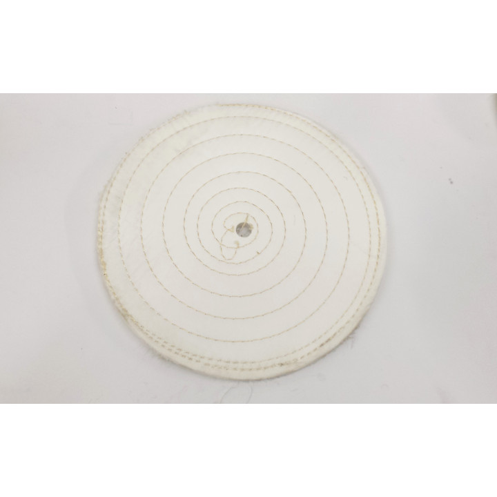 DISCO COTONE LUCIDATURA FERRO INOX OTTONE ALLUMINIO 370mm