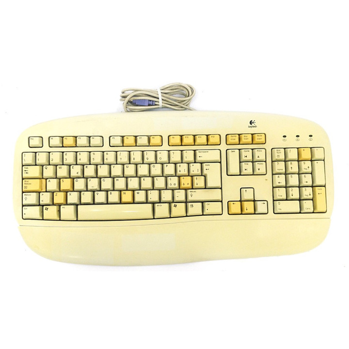 LOGITECH - Tastiera per pc Y-SU61 PS/2 Bianca