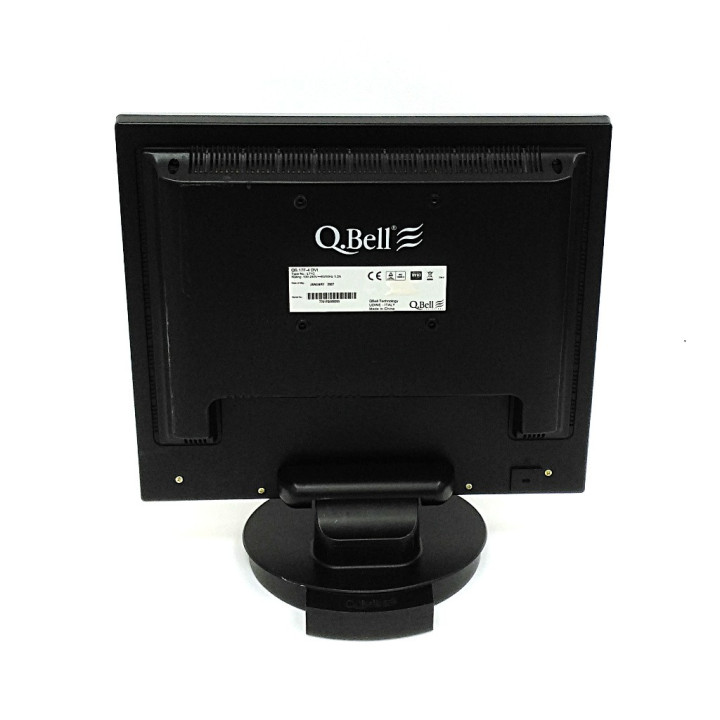 Q.Bell QB-17F-4DVI - Monitor LCD TFT 17 Pollici L71 - con Cavi