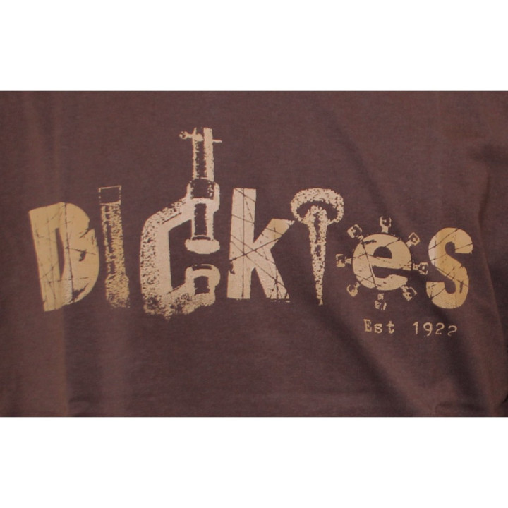 Dickies T-shirt Uomo con stampa- Taglia L - Bianca