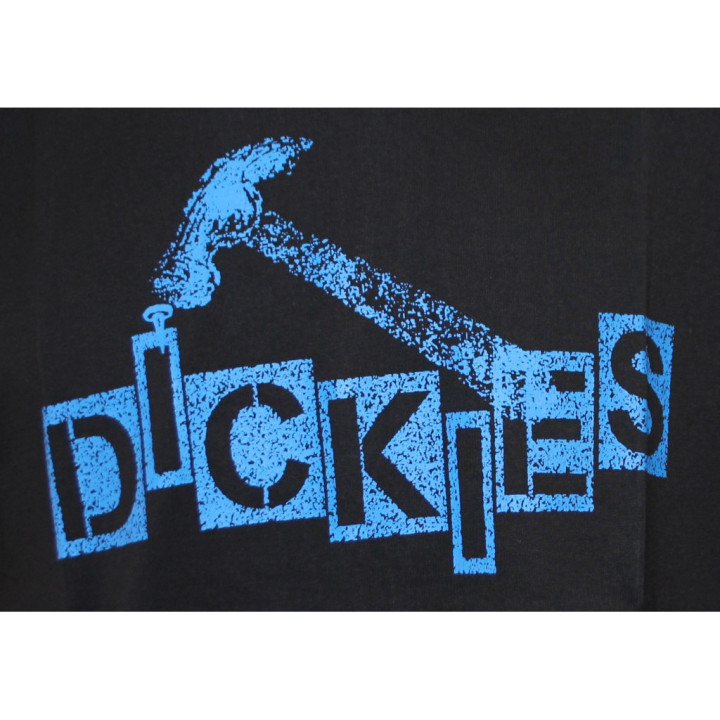 Dickies T-shirt Uomo con stampa- Taglia L - Nera/Blu