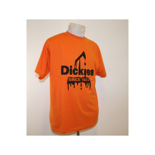 Dickies T-shirt Uomo con stampa- Taglia L - Bianca