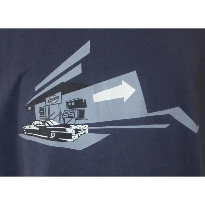 Dickies T-shirt Uomo con stampa- Taglia L - Bianca