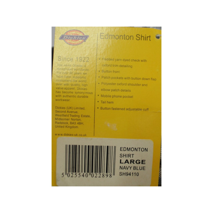 Dickies T-shirt Uomo con stampa- Taglia L - Bianca