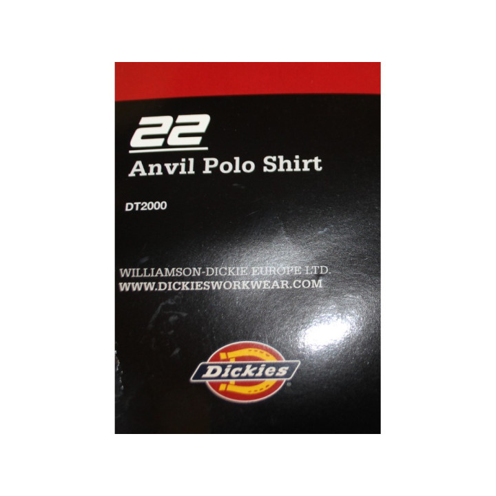 Dickies T-shirt Uomo con stampa- Taglia L - Nera/Blu