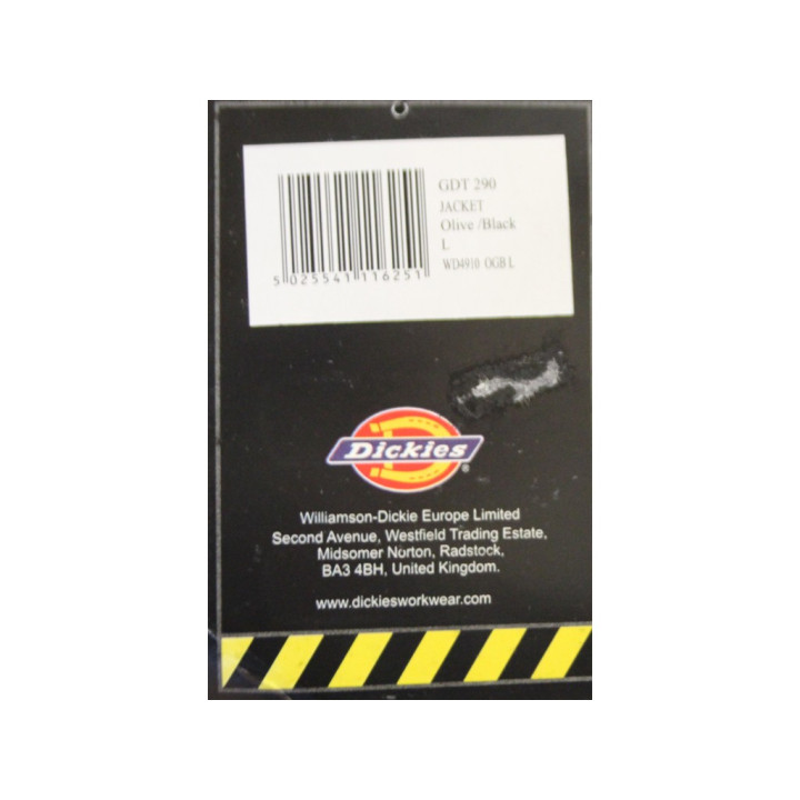 Dickies T-shirt Uomo con stampa- Taglia L - Bianca