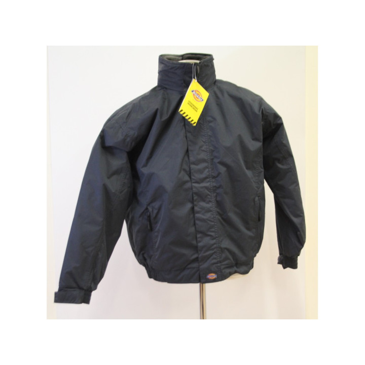Dickies Giacca a Vento con zip  da Uomo - Taglia L - Nero