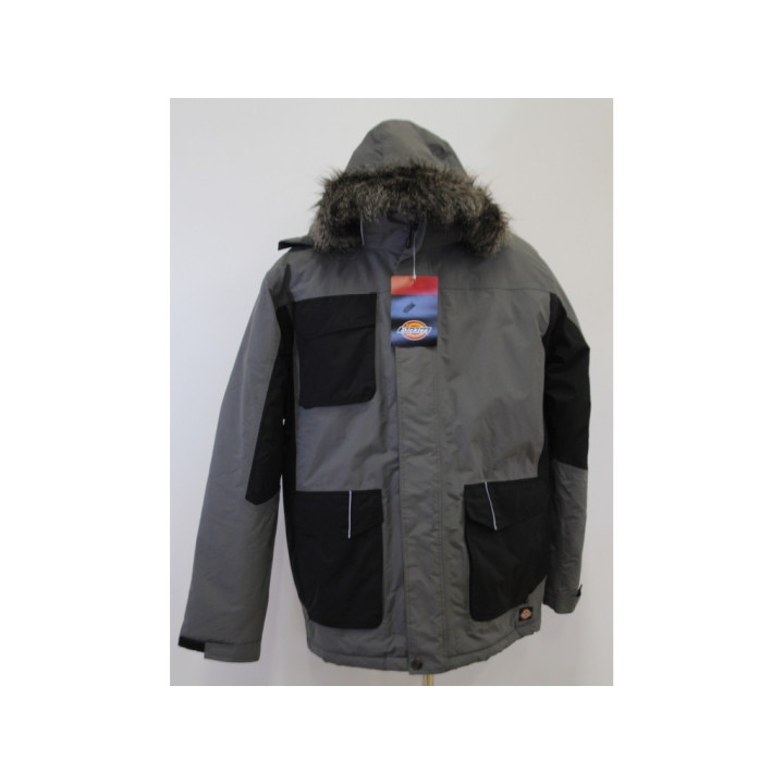 Dickies Giacca con zip e cappuccio da Uomo - Taglia L - Nero