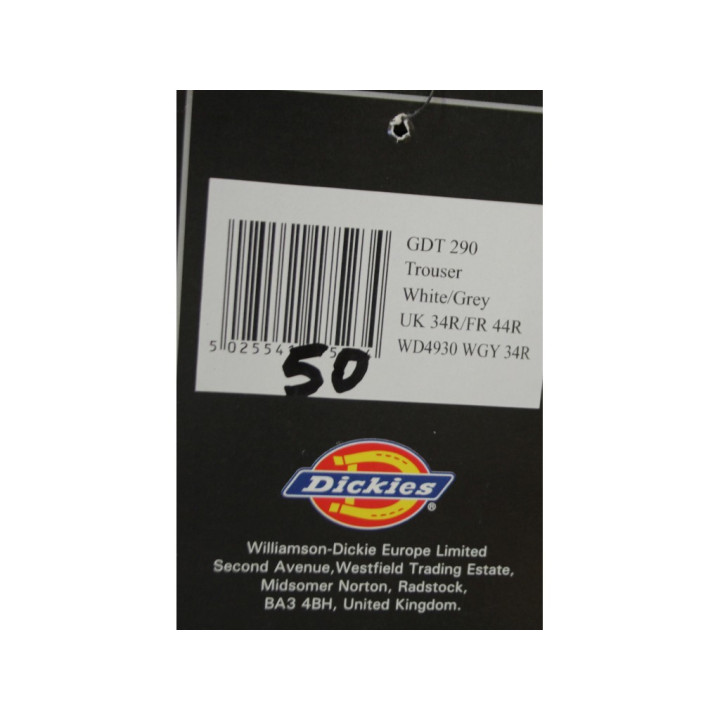 Dickies T-shirt Uomo con stampa- Taglia L - Bianca