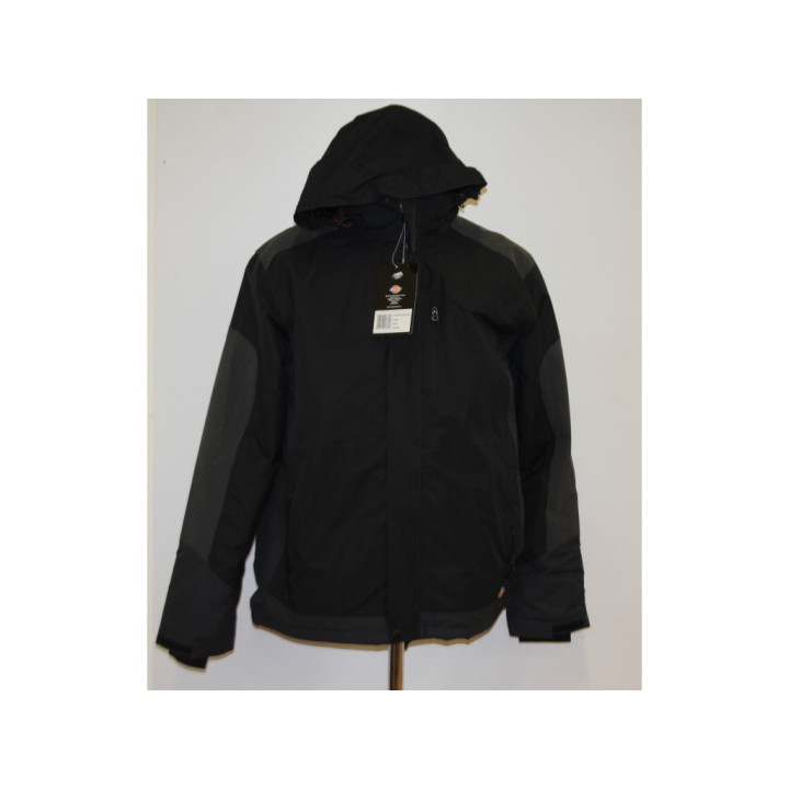Dickies Giacca con zip e cappuccio da Uomo - Taglia L - Nero