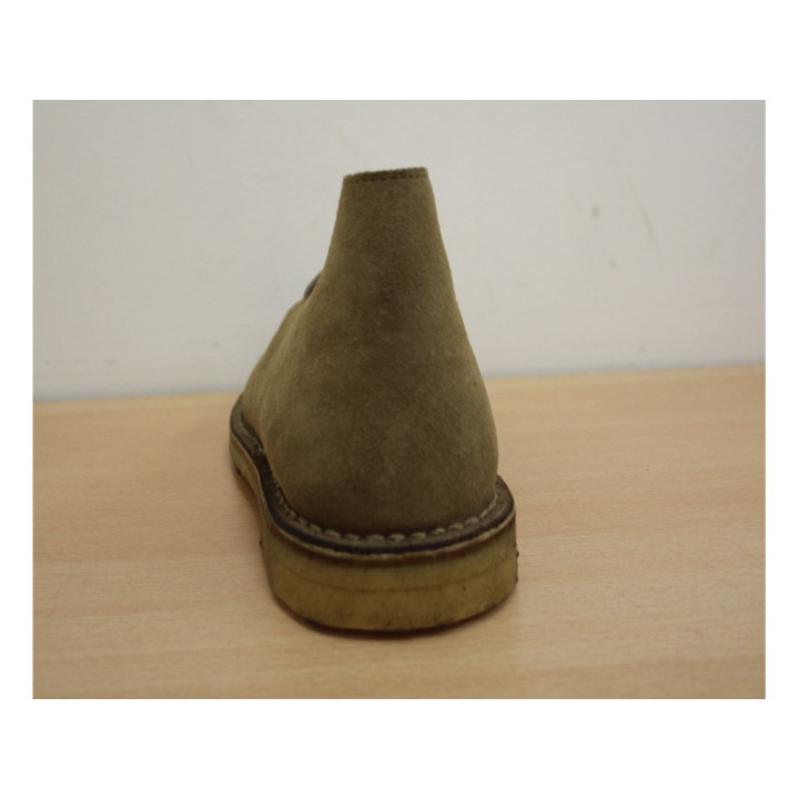 Scarpa Artigianale da Uomo Stile Desert - EUR 42 - Beige con suola Chiara