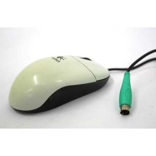 LOGITECH M-SBF96 - Mouse a 2 Pulsanti + Rotellina di Scorrimento con Cavo PS/2 - Nero
