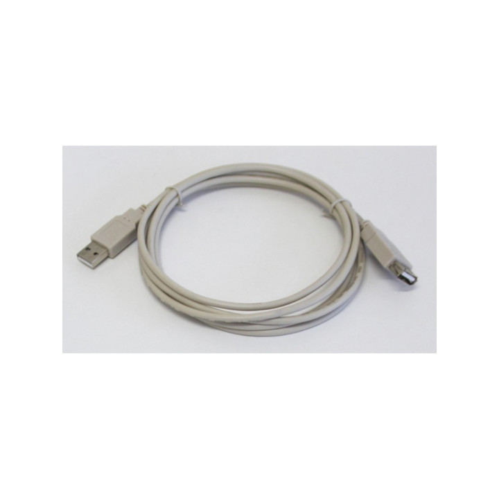 OEM - Cavo di Prolunga da A a USB 2.0 ad Alta Velocità - 80°C 30V 28AWG - Lunghezza Mt. - Grigio