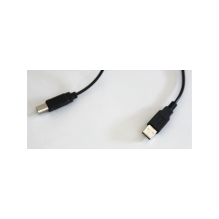 OEM - Cavo USB 2.0 80°C 30V per Stampante Tipo A/B ad Alta Velocità M/M - Lunghezza Mt - Nero