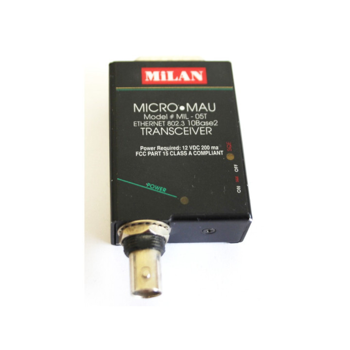 MILAN MIL-05T - Ricetrasmettitore Micro-Mau - 12V 200MA - Nero