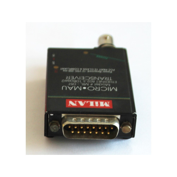 MILAN 154018 - Ricetrasmettitore Micro Mau - 12V 200MA - Mod. MIL-05T - Nero