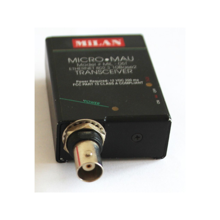 MILAN MIL-05T - Ricetrasmettitore Micro-Mau - 12V 200MA - Nero