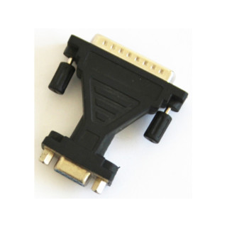 OEM - Adattatore Seriale DB9 Femmina a DB25 Maschio Connettore - Nero