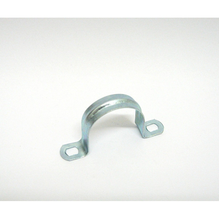 Clevis Metallic to Two Holes 38mm White Zinc Plated