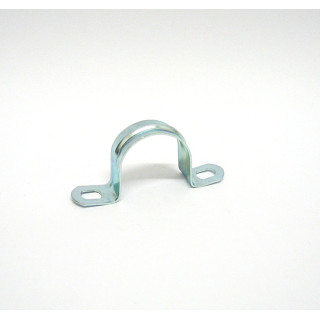5 pz. Clevis Metallic to Two Holes 28mm White Zinc Plated