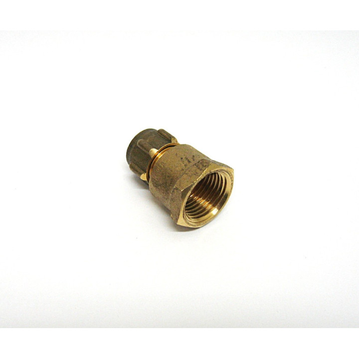 Raccordo Dritto in Ottone Tubo D.12x1/2"