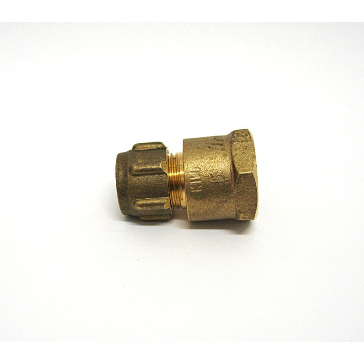 Straight Fitting Brass Tube D.12x1/2 "
