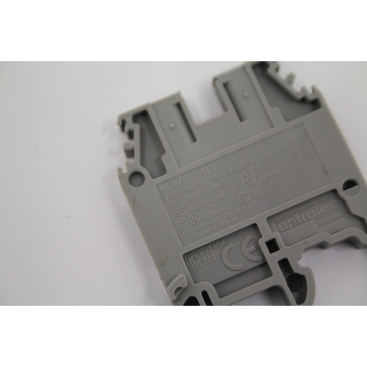 12x ENTRELEC M4/6 5116 - Blocco Terminale 4mm²