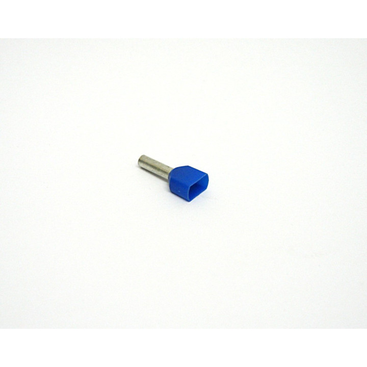 Capocorda a Tubetto Preisolato per Cavo Doppio 2x2.5mmq