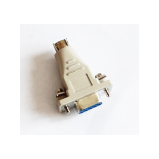 OEM - Adattatore PS2 Maschio a DB9 Femmina - Beige