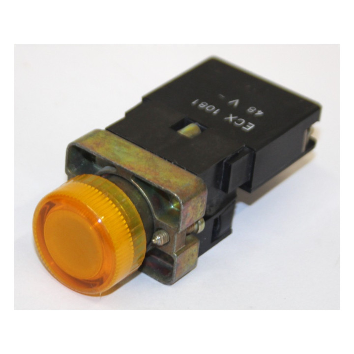 COMEPI ECX 1050 - Portalampada BA9 con Luminosa Gialla