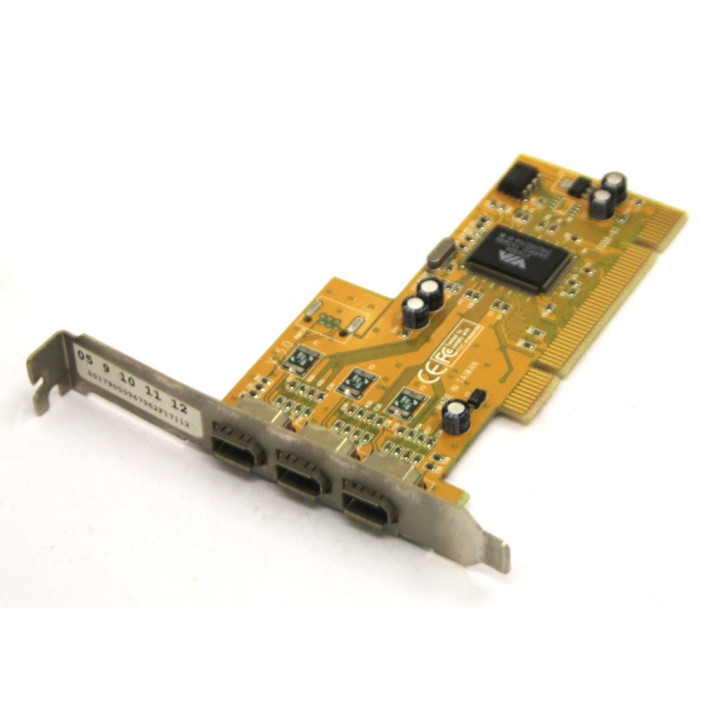 3 Firewire Ports PCI Adapter Card
