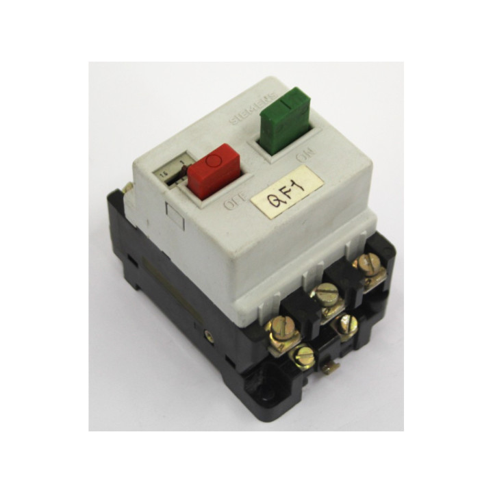 SIEMENS 3VE1010-2G - Motore Avviatore - Rosso/Verde