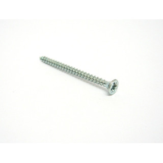 Screw Flat Head Flared in Zinc Plated Cross for Chipboard M3.5x50mm
