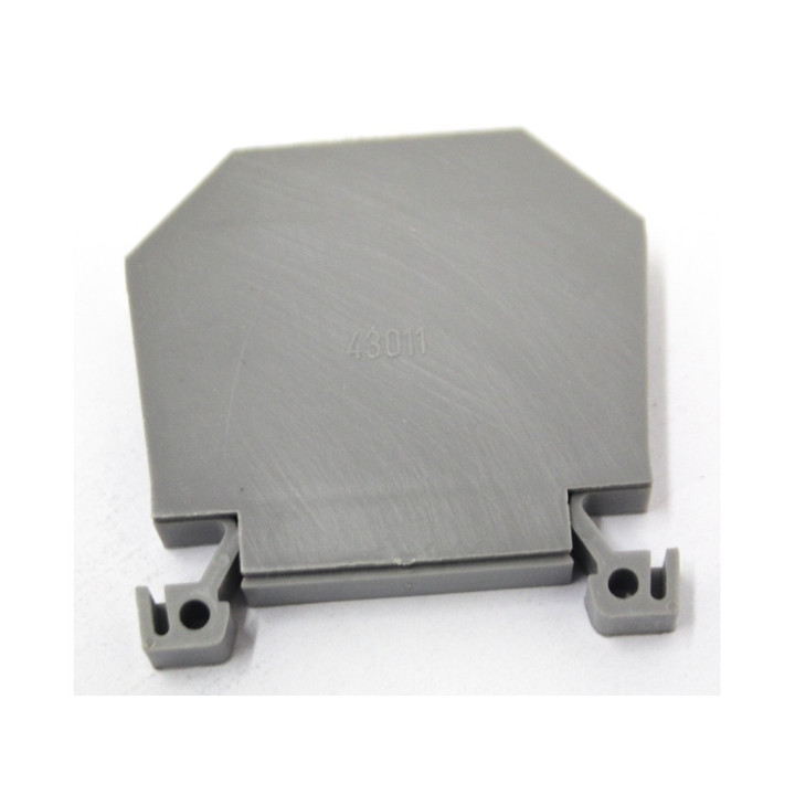 MORSETTITALIA EURO 6 - Morsetto Passante con Piastra Terminale 600V 6mm2 - 8 AWG