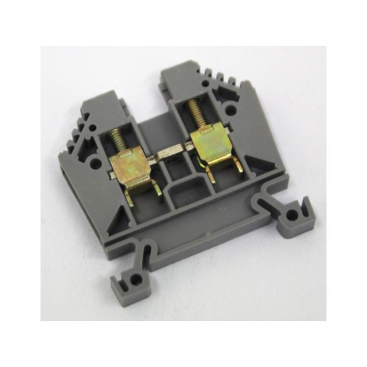 MORSETTITALIA EURO 6 - Morsetto Passante con Piastra Terminale 600V 6mm2 - 8 AWG