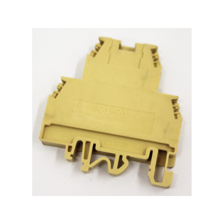 CABUR DCS 4 - Morsetto Passante con Piastra Terminale - 4mm2