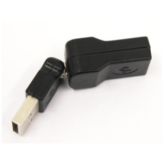 Adattatore USB Maschio USB 2.0 a Femmina USB - Nero