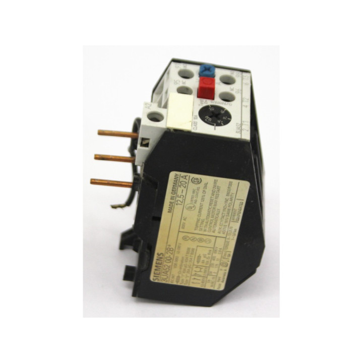 SIEMENS 3UA52 00-2B - Relé di Sovraccarico 12.5-20A