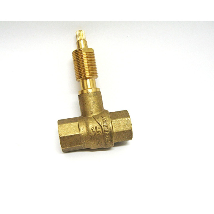 Junction T 1/2" Brass Female/Male/Female PN40