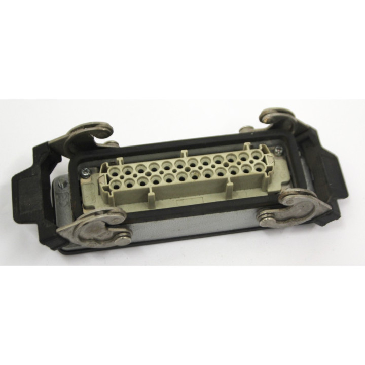 ILME - Connettore di Alimentazione Femmina 24 Pin 16A 400V con Contenitore di Montaggio