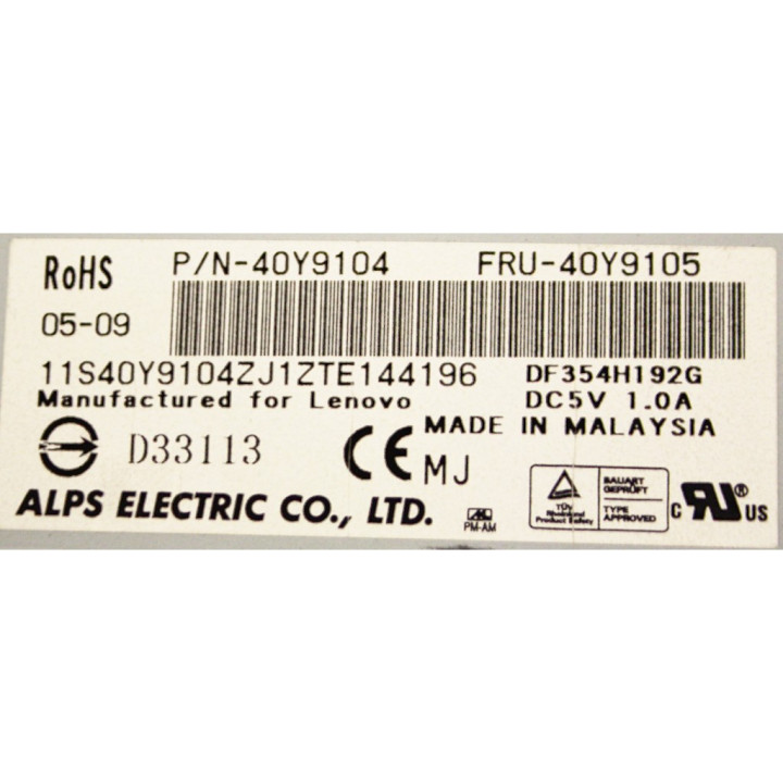 ALPS  40Y9104 - Lettore Floppy Disk - 3.5" Pollici