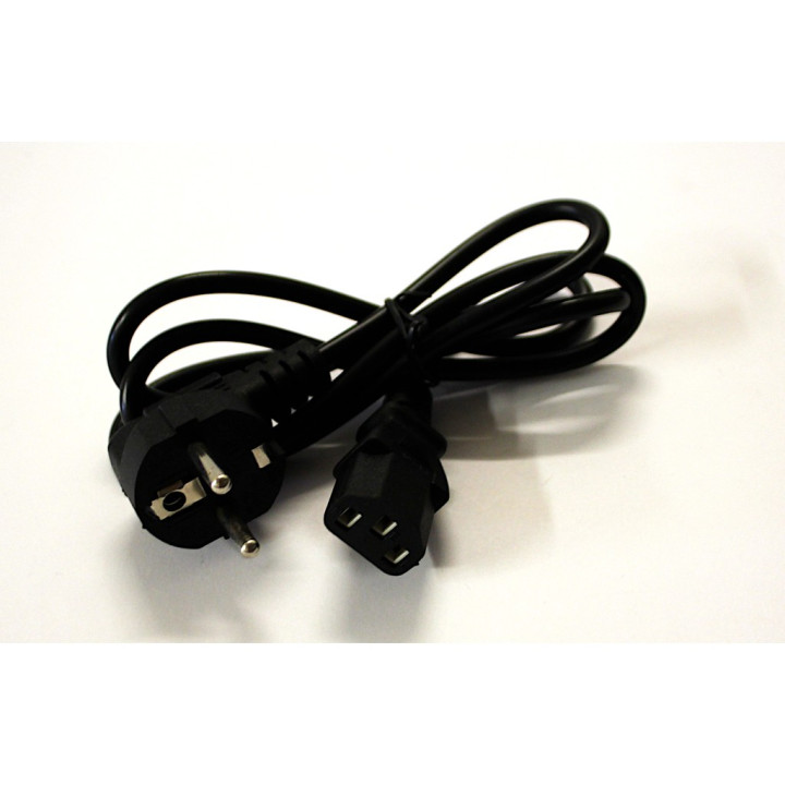 KEMA KEUR GL-C02 - Cavo di alimentazione Schuko IEC - 3 pin  - 10A - Nero