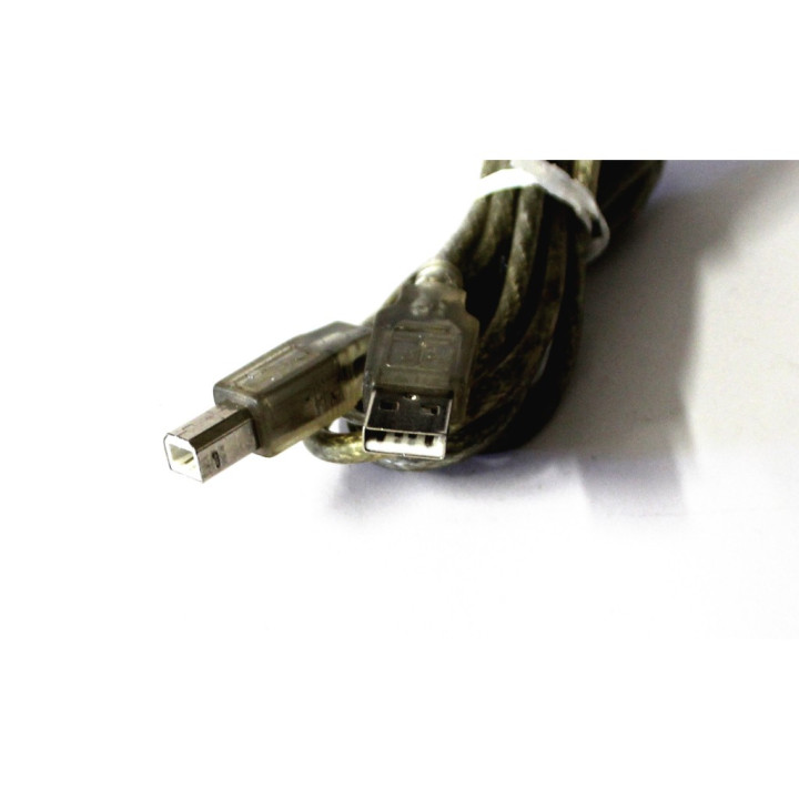 OEM 24AWGX2C  - Cavo USB 2.0 - Trasparente - 140cm - 30V