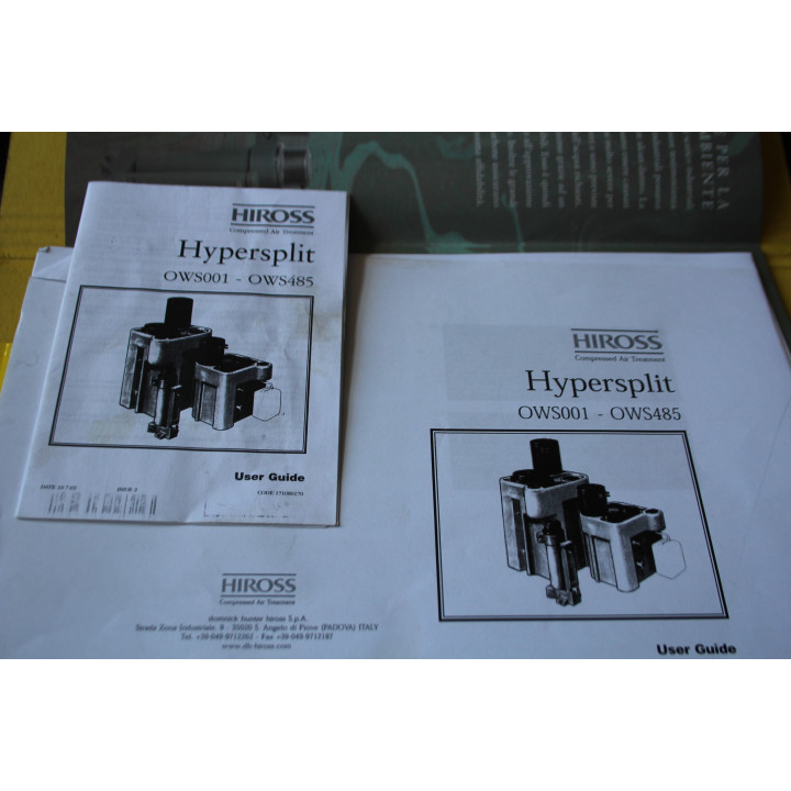 HIROSS Hypersplit OWS125 - Separatore Olio/Acqua