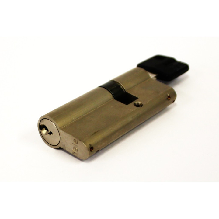 YALE - Serratura a Cilindro con Chiave 70mm - Argento - 1 Chiave