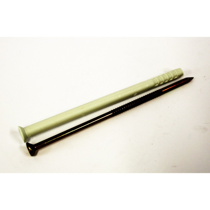 STARX 47-111-80 NagelPlug Nylon - 8mm x 140mm - 23 Pezzi