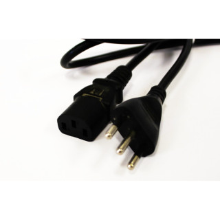 OEM RVVZ01 Cavo di Alimentazione - Nero - 7A - 250V - 1.55Mt