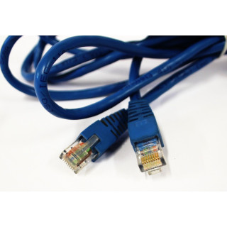 OEM E164469 Cavo Ethernet - Connettori RJ-45 - Blu - EIA/TIA - 3.05Mt