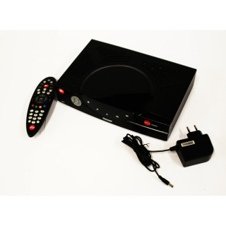 TELECOM ALICE NMV-712191 Decoder Home TV - Nero - 12V - 2A - Contenuto Telecomando e Alimentatore