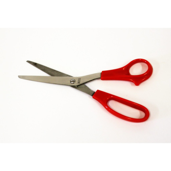 SIAM Forbici - Rosso -Impugnatura Pollice Tonda